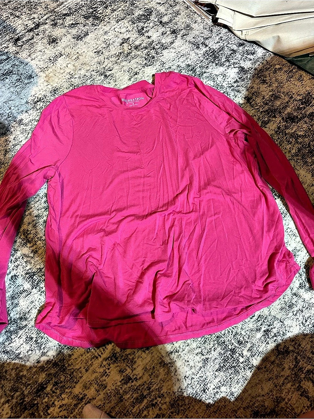 RECREATION by. Pink Long Sleeve Tunic
